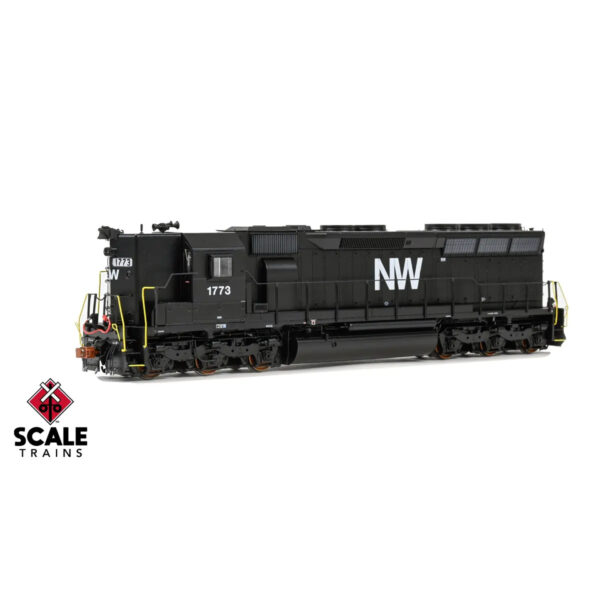 Scale Trains HO Rivet Counter SD45 Norfolk Western "Large NW" w/ DCC & Sound