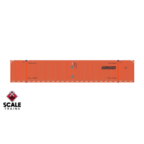 Scale Trains N 53' CIMC Container Schneider 3 Pack