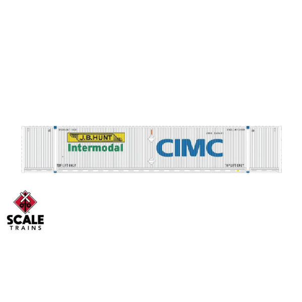 Scale Trains N 53' CIMC Container JB Hunt "CIMC Logo" Single