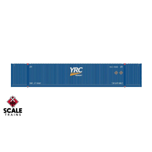 Scale Trains N 53' CIMC Container YRC Freight Single