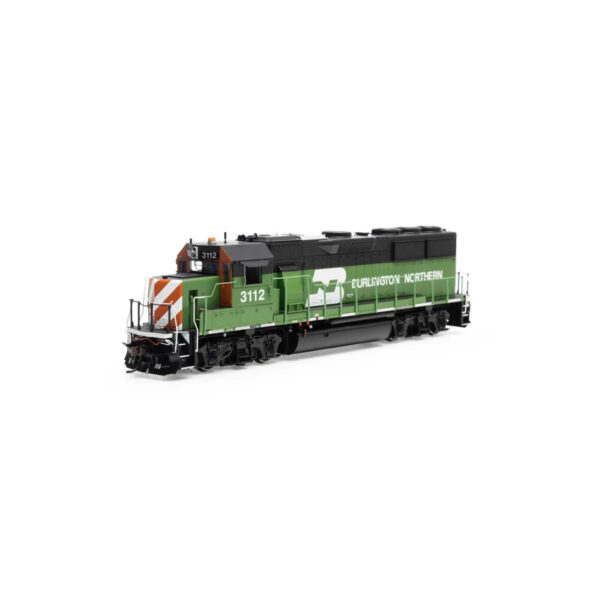 Athearn Genesis HO GP50 Burlington Northern "White Tiger Stripe"