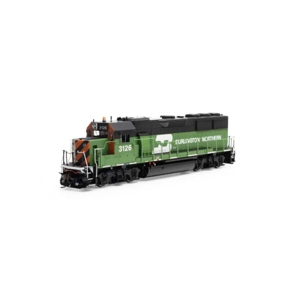 Athearn Genesis HO GP50 Burlington Northern "Tiger Stripe" w/ DCC & Sound