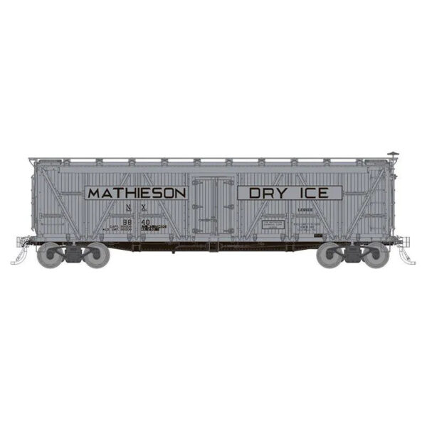 Rapido HO FGE R7 Wood Reefer Mathieson Dry Ice "NX"