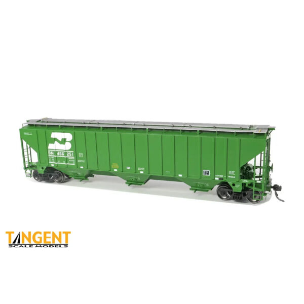 Tangent HO Trinity 4750 Covered Hopper Burlington Northern "3 Line"