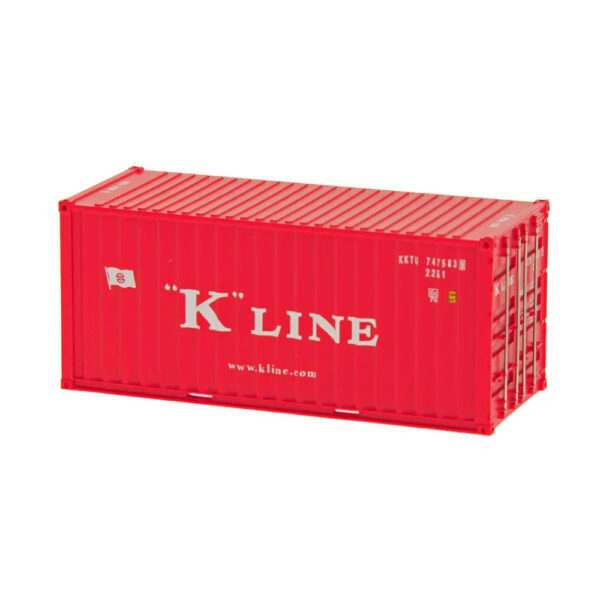 Intermountain HO 20' Container K Line 2 Pack