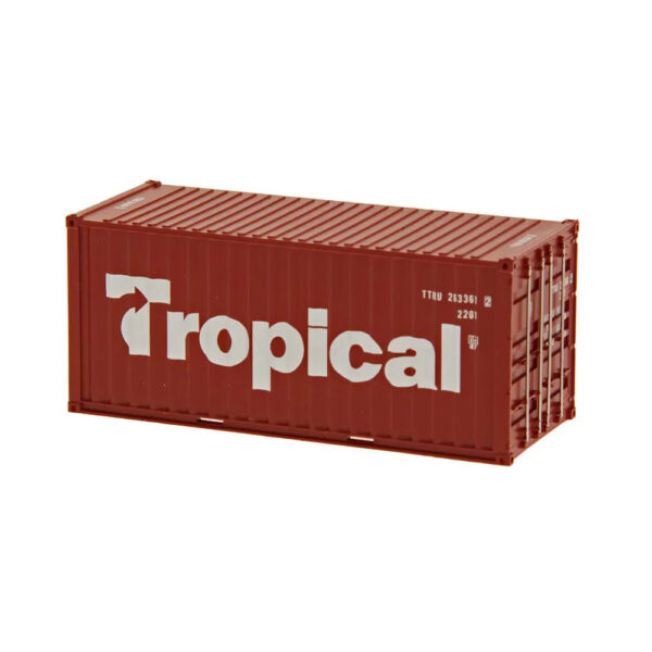 Intermountain HO 20' Container Tropical 2 Pack