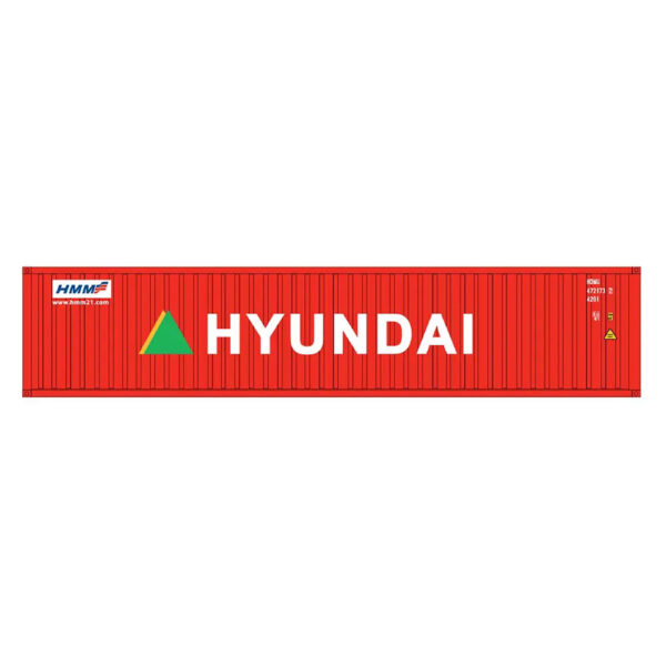 Intermountain HO 40' Container Hyundai 2 Pack