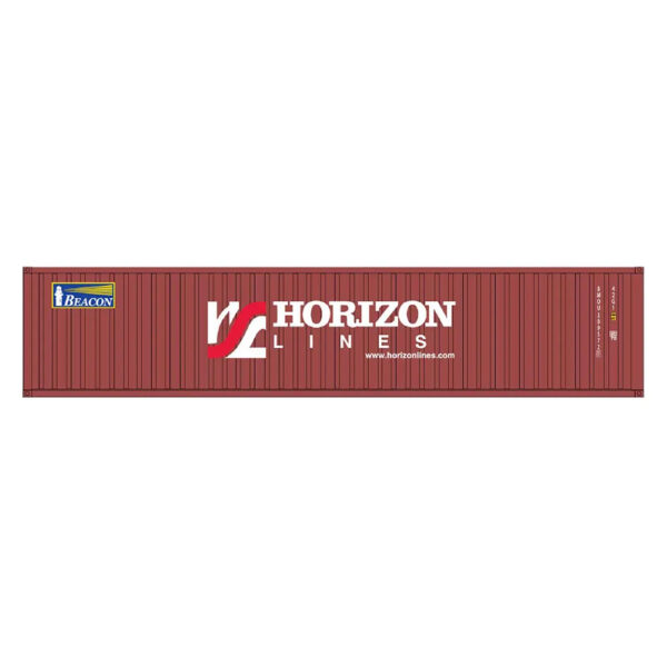 Intermountain HO 40' Container Horizon Lines 2 Pack