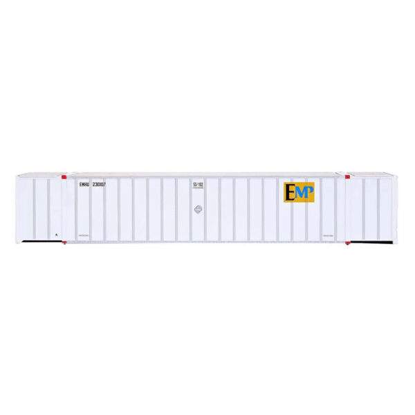 Intermountain HO 53' Hyundai Container EMP "White" 2 Pack