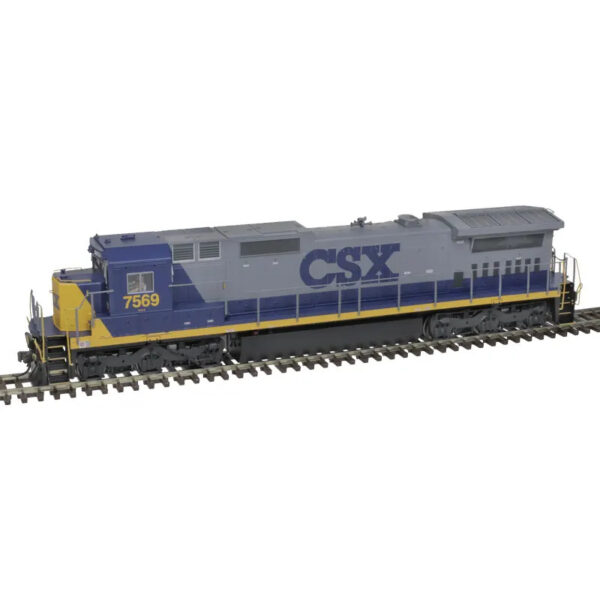 Atlas HO C40-8 CSX "YN2" w/ Ditch Lights & Speaker