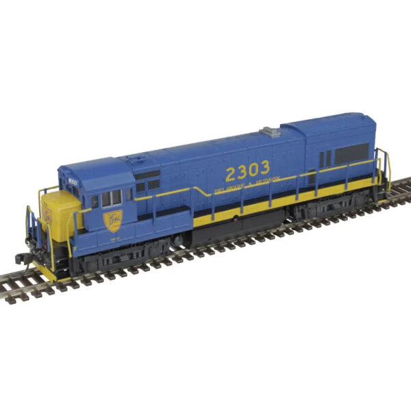 Atlas N U23B Delaware & Hudson "Solid Blue" w/ DCC & Sound