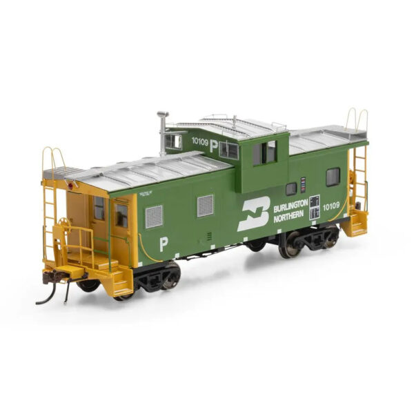 Athearn Genesis HO ICC Wide Vision Caboose Burlington Northern w/ Lights & Sound - Image 2