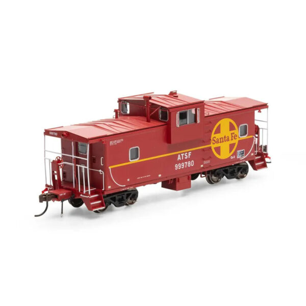 Athearn Genesis HO ICC Wide Vision Caboose Santa Fe w/ Lights & Sound