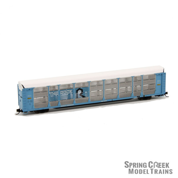 Spring Creek Exclusive N Scale America Model Trains – Intermountain Bi-Level Auto Rack Rock Island